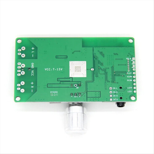 LDAC Bluetooth 5.1 QCC5125 Lossless Decoding Knob AUX Input APTXHD Power Amplifier Board 10W 20W,B 2