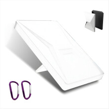 For Mini Protective Cover,Zero Signal Blocking Mini Cover for Outdoor,with 2 Hanging Hooks White