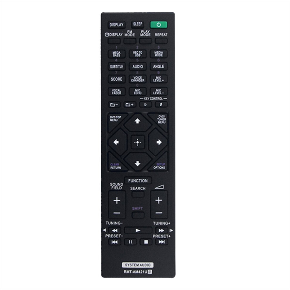 Replace -Am421u Remote For Mhc-V73d Mhc-V83d Mhc-M80d Mhc-M60d Mhc-M40d Hcd-M40d Home Audio Stereo System 4851335989975