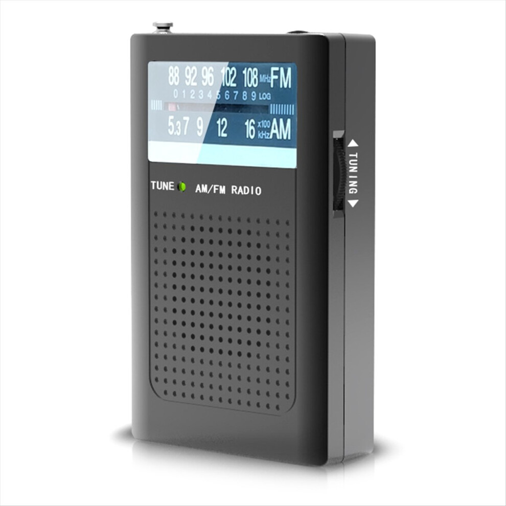 Portable Am/Fm Radio Emergency Weather Radio With Built-In Antenna Loud Speaker Ideal Gift For Elderly Pocket 4851335991145
