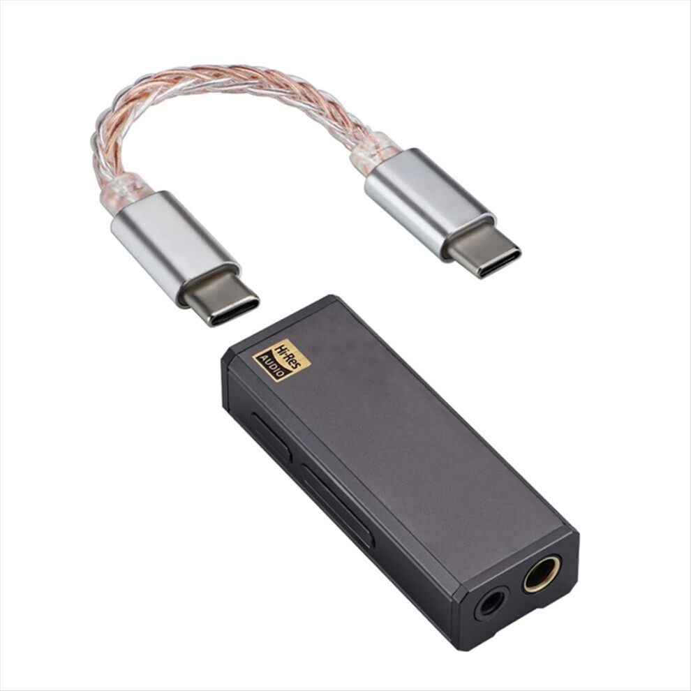 H3 Portable Headphone Amplifier Es9039q2m Earphone Amplifier 32Bit/768Khz Dsd512 Decoding Aux Balanced 3.5/4.4Mm 4851335994221