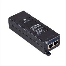 Injetor PoE Gigabit 1000M com saída de 30W e fonte de alimentação padrão para Raspberry Pi 5/4B.