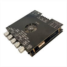 -AS1 2G 2.1 Channel TPA3255 Bluetooth Digital Power Amplifier Board Module High and Low Tone Subwoofer 220WX2+350W