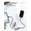 Portable M.2 NVME SSD Enclosure 2242mm External Hard Drive Case with Type-C Interface for PC B 3