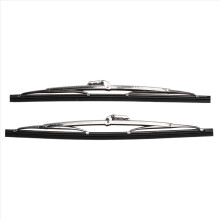 2Pcs 12inch Car Front Windshield Wipers Polished Front Windshield Wiper Blades Car Universal Replacement Parts