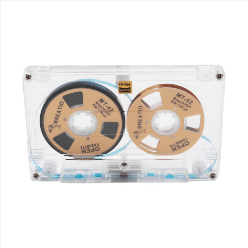 Κενή κασέτα 50 λεπτών Retro Audio Reel to Reel Διπλής Όψης Μεταλλικό Ρόλερ Τύπου Ι 1