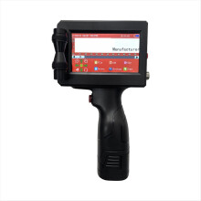 Handheld inkjetprinter 12,7 mm, 27 talen, datumnummer, logo, vervaldatum, afdrukken op plastic doos