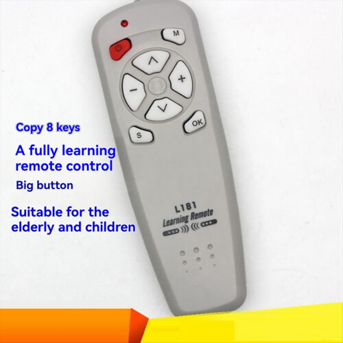 Universal Infrared Learning Remote Control 8-Key Big Button Learning Type Remote Control for TV CD DVD Fan Remote 1