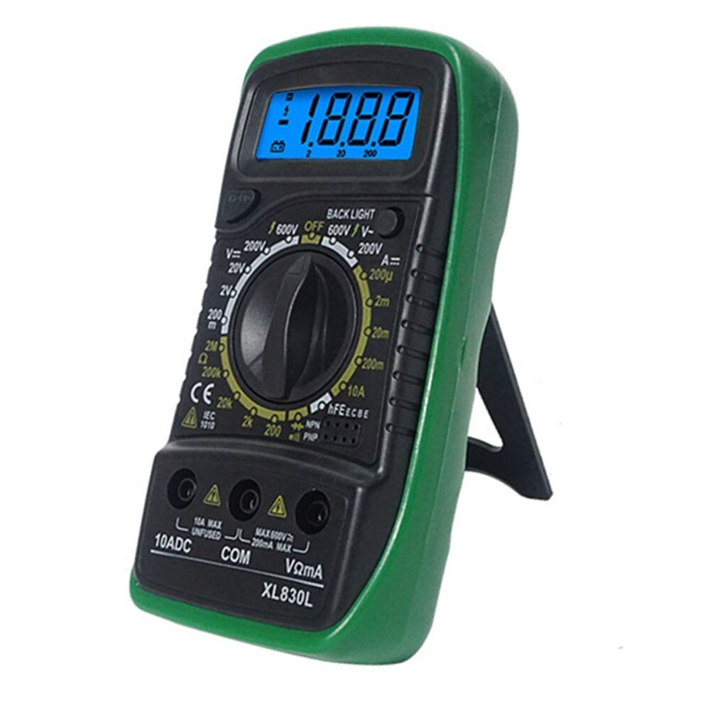 Xl830l Handheld Digital Multimeter Lcd Backlight Portable Ammeter Voltmeter Ohm Voltage Tester Meter Multimetro C 4851335911532