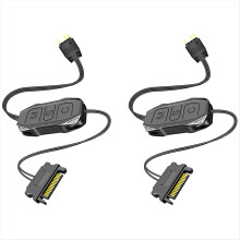 Stück 5V 3-Pin ARGB Controller Mini RGB Controller 3-Pin Hub für Computer-CPU-Gehäuselüfter LED-Licht Radiator