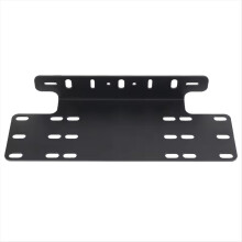 Automobile Driving Plates Car Front Bumper License Plate Mount Bracket Frame Aluminum LED Work Light Bar Brackets