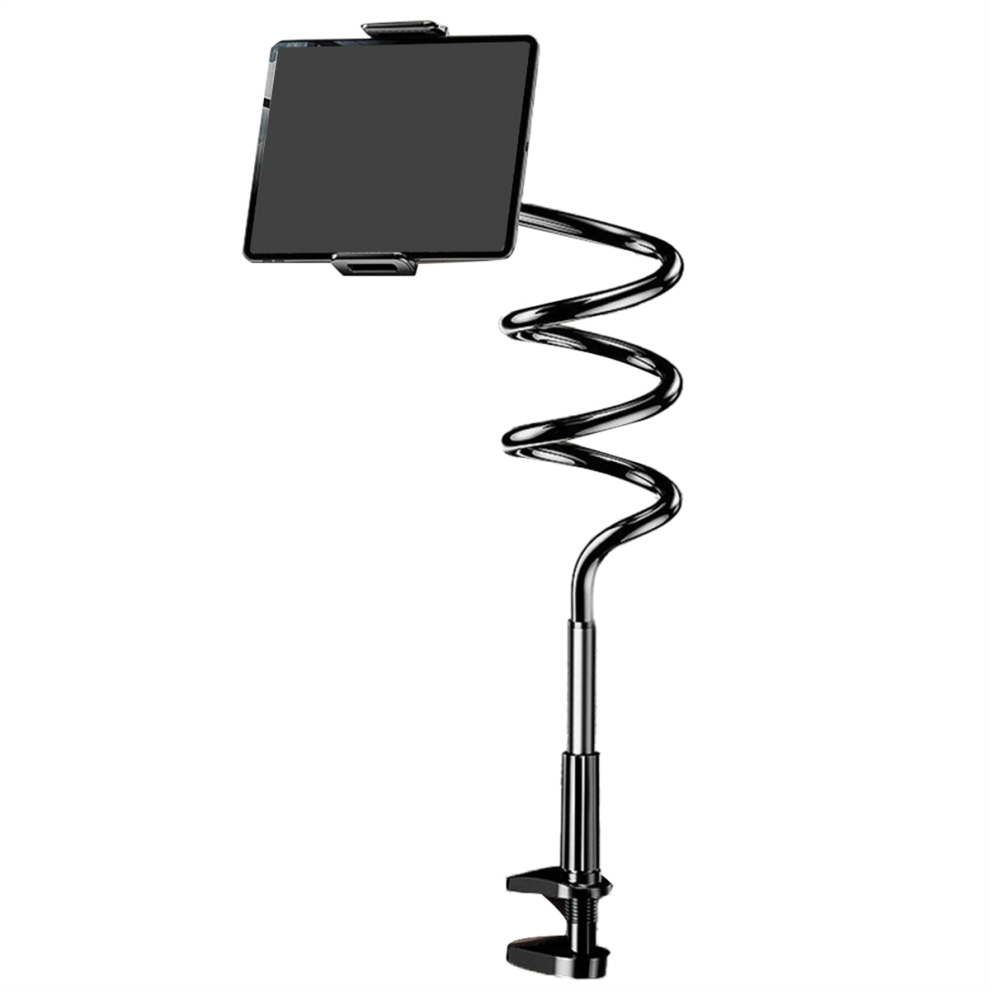 High-Quality Mobile Phone Stand Lazy Bedside Tablet Holder Desktop Cantilever Bracket Live Streaming For 10-12.9In Black 4851335984949