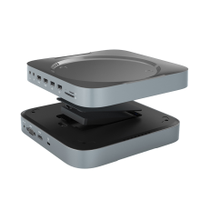 12 in 1 Hub SSD USB C Dock HD Hard Drive Docking Station with HDD Box Laptop Accessories for Mini