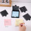 Sticky Note Stencil Template,Sticky Notes Dispenser,Reusable Note Organizer,Sticky Pads Dispenser with Stencil Gray 3