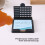 Sticky Note Stencil Template,Sticky Notes Dispenser,Reusable Note Organizer,Sticky Pads Dispenser with Stencil Gray 5