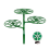 Sunflower Flower Support Stand Three-Layer Plant Support Rack for Climbing and Grafting 1