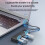 Docking Station USB-A 4 in 1 Hub USB 3.0 Splitter USB 5 Gbps per accessori per PC e laptop 4