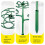 Sunflower Flower Support Stand Three-Layer Plant Support Rack for Climbing and Grafting 6