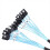 8 Pcs Cable Set 8 Set 3.0 Cable PC Cabl SAS 7Pin 6Gbps Data Cable for Hard Disk SSD Drive NAS Host 4