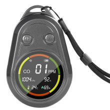 5-in-1 Air Quality Monitor Air Quality Meter Detects Humidity Temperature CO Carbon Monoxide Altitude Atmosphere
