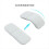 Bluetooth 4.0 Folding Wireless Mouse Arc Touch Roller Computer Silent Mouse Ergonomic Slim Mini Mice White 3