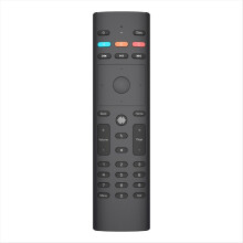 G40S Air Mouse Sprach-, Mikrofon- und Gyroskop-Fernbedienung (2,4 GHz, 33 Tasten, IR-Lernfunktion) für Android TV-Boxen