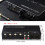3 in 3 Out Fully Balanced Audio Signal Selector Switcher XLR Switcher Passive Front Active Speaker Volume Controller 3