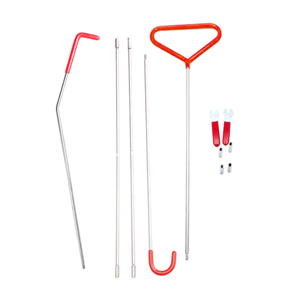 Car Tool Kit Automotive Locksmith Emergency Open Unlock Long Reach Grabber Automotive Maintenance Tools Combination Set Light 4851335914960