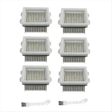 Accessoires pour autolaveuses A20 et A20Pro : filtre, kit de remplacement pour débris, brosse.