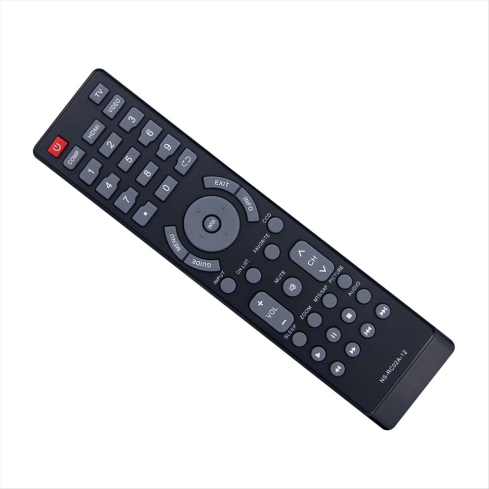 Ns-Rc02a-12 Remote Control Replace For Lcd Led Tv Ns-15E720a12 Ns-19E450a11 Ns-22E730a12 Ns-24E730a12 4851335990117