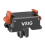 VRIG Multifunction Quick Release Magnetic Charging Base with 1/4inch Arca//AC Mount for 3 Camera Accessories B 2