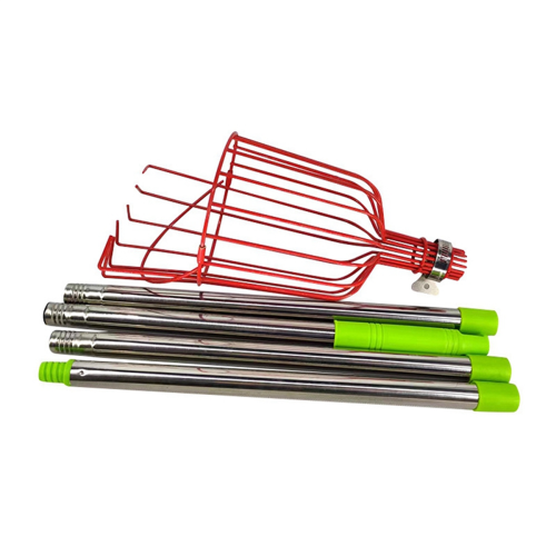 Adjustable Fruit Picker Tool with 1.6m Extendable Pole for Easy Harvesting