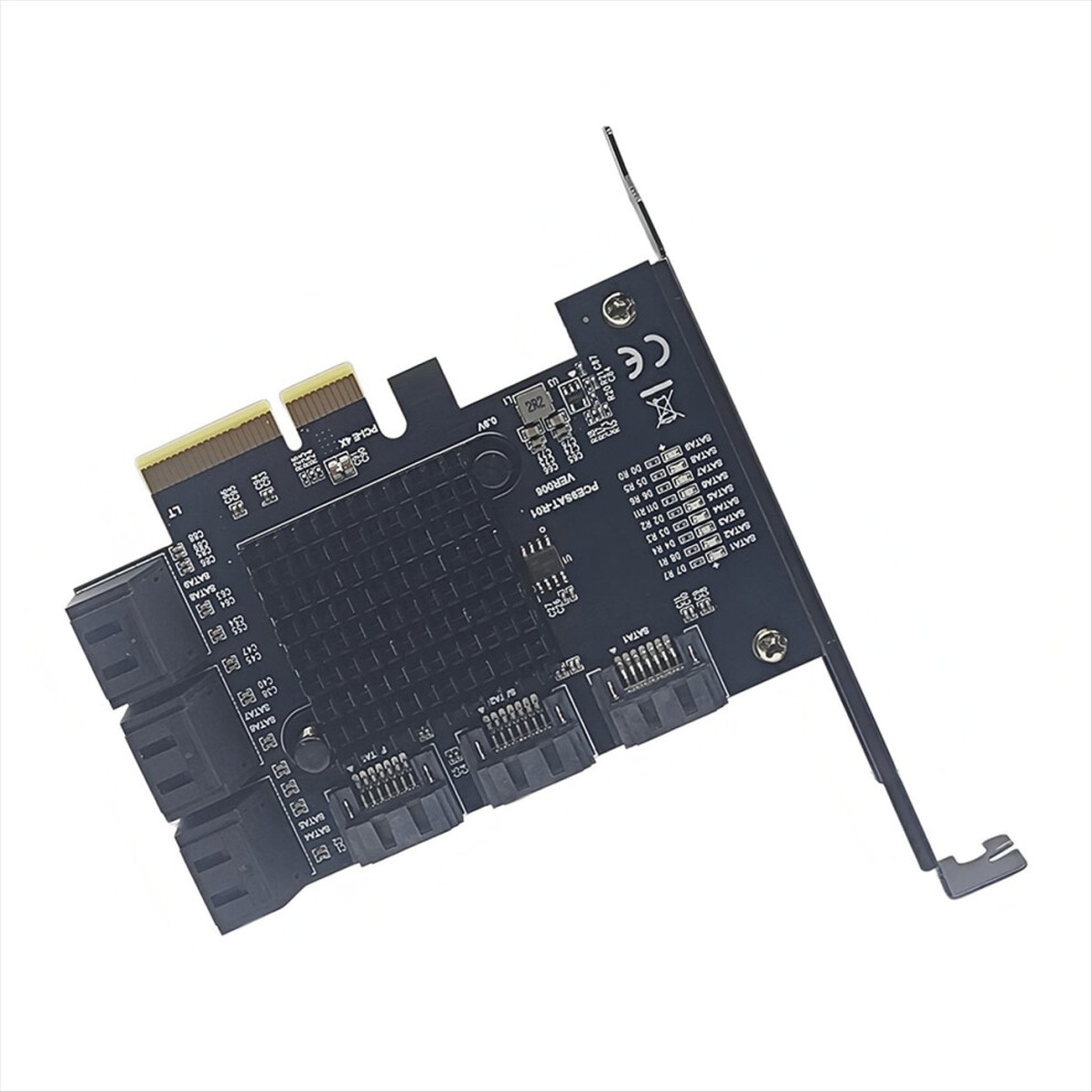 9 Ports Pcie To Card 3 Pcie 1X Express Expansion Card Pcie Controller Multiplier 6Gbps Expansion Adapter A 4851335904657