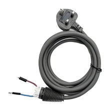 Câble de rechange pour sèche-cheveux HS01/HS05, cordon d'alimentation secteur, prise britannique.