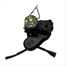 Seitenbürstenmotor-Baugruppe für Qrevo Pro/Master/V20/G20/G20S/S8 MaxV Ultra Staubsauger, Ersatzteil Schwarz