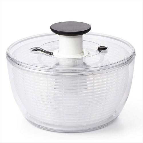Salad Spinner Large Lettuce Spinner Kitchen Gadgets, Large Salad Spinner Vegetable Washer, High Efficiency for Kitchen