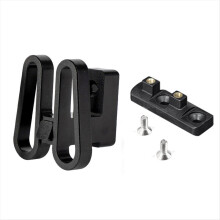 Folding Bike Front Bag Carrier Block Bag Bracket for Bike Front Carrier Mount Adapter Bicycle Accessories,A