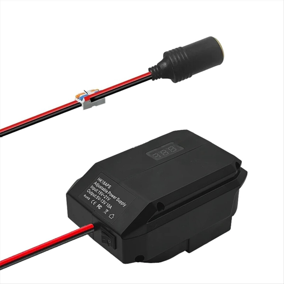 Hk18aps Converter For For 18V Lithium Battery Adapter Cigaretter Voltage Regulator 4854274092263