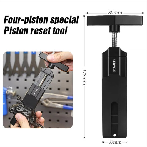 Bicycle Piston Reset Tool Bike Caliper Piston Tool for / Brake Caliper Bike Piston Tool 4Piston 1