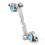 Supporto per sedia da pesca, supporto per sedia, supporto per ombrellone, supporto per ombrellone da pesca, grigio 1