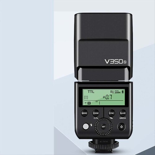 Flash V350 2.4G HSS TTL Wireless Master/Slave Camera Speedlite Flash for EU Plug 2