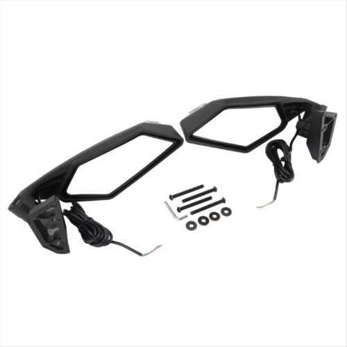Espelho retrovisor UTV com luz de seta LED para X3 Turbo(R) 2017-2020 2