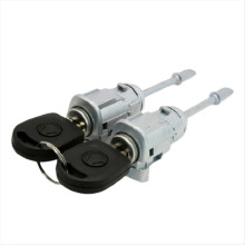1 Paar Türschlosszylinder vorne + 2 Schlüssel für Seat 6L 2002-2006 6L3837167B/6L3837168C 6L3 837 167
