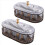Conjunto de 2 Caixas para Doces e Salgadinhos do Ramadã, Pote para Doces e Salgadinhos do Eid, Decoração de Mesa para o Ramadã (Conforme a Imagem) 2