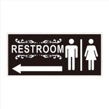 Restroom Signs for Business Bathroom Signs for Man & Women Unisex, Thick Aluminum, Easy Install, Indoor/Outdoor