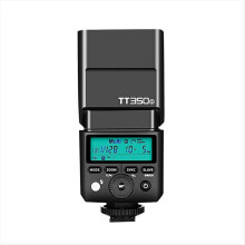 Flash Speedlite sem fio 2.4G HSS TTL mestre/escravo para câmera TT350