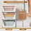 Stackable Wardrobe Storage Box Multi-Function Foldable Suitable for Wardrobe Storage Clothing Drawer Storage Box 5