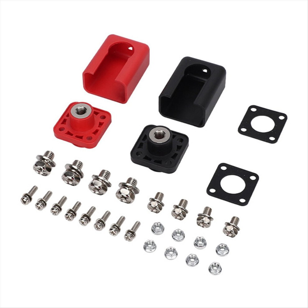 1Pair 200A High Current Lithium Battery Energy Storage Battery Terminals Connector Terminal Block Set 4854274035673