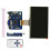 Display LCD HD de 7 polegadas e 50 pinos (1024x600) - Placa controladora compatível para kit de chassi DIY. 5