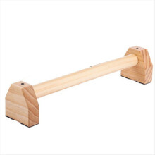 Soporte de madera maciza de pino para flexiones con mango antideslizante, 150 kg, equipo de fitness doméstico para entrenamiento de fuerza, 40 cm